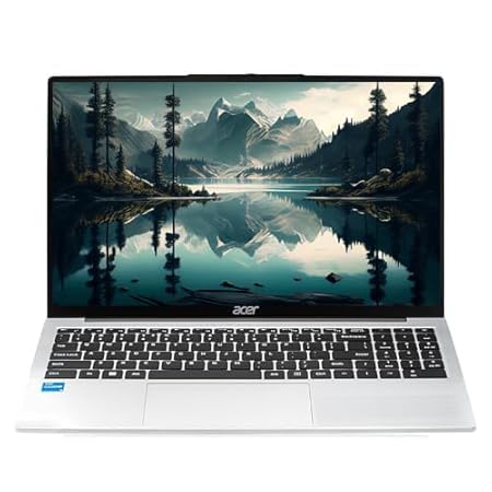 acer (2025 Aspire 3 Intel Core i3 13th Gen 1305U - (24 GB/512 GB SSD/Intel Graphics/Windows 11 Home) Thin and Light Laptop/15.6" FHD IPS Display/Metal Body/Silver/1.5 Kg/MSO 2021/3 Years Warranty